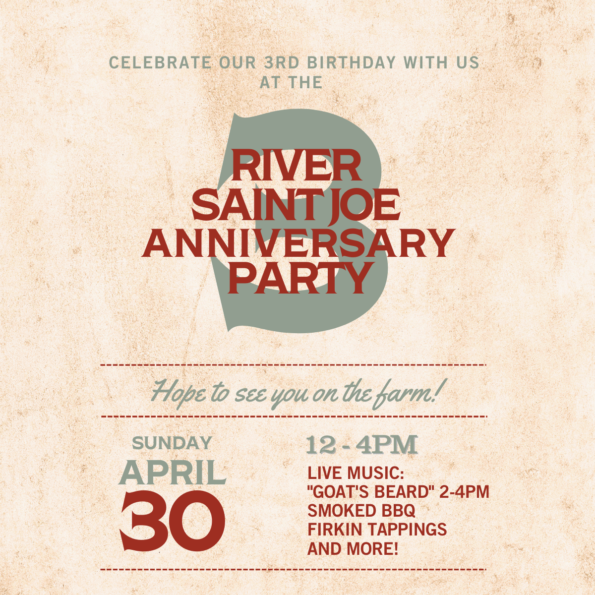 Third Anniversary Party