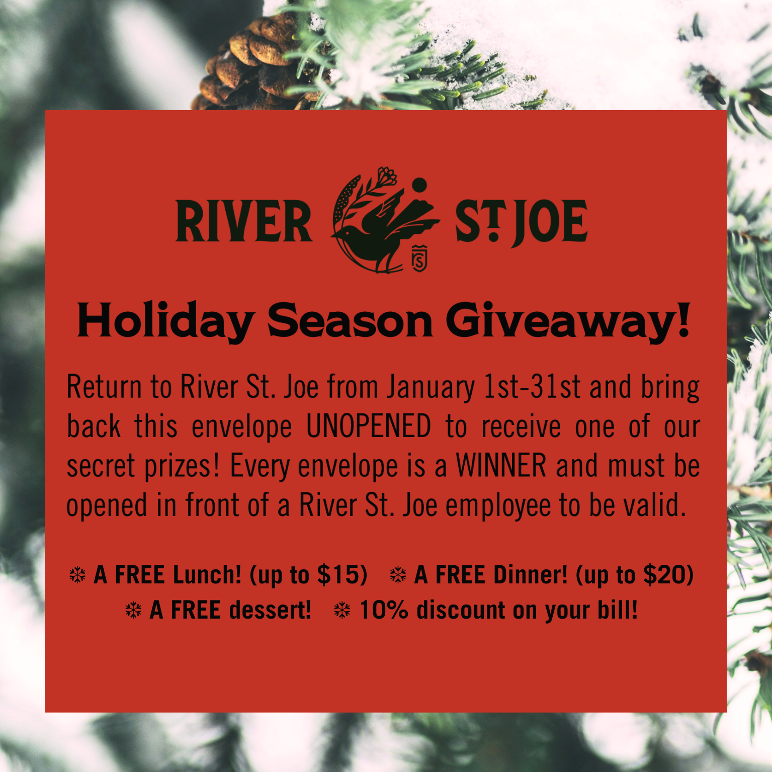 Holiday Red Envelope Giveaway