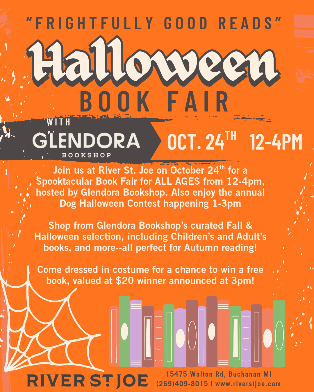 Glendora Halloween Book Fair @ River St. Joe