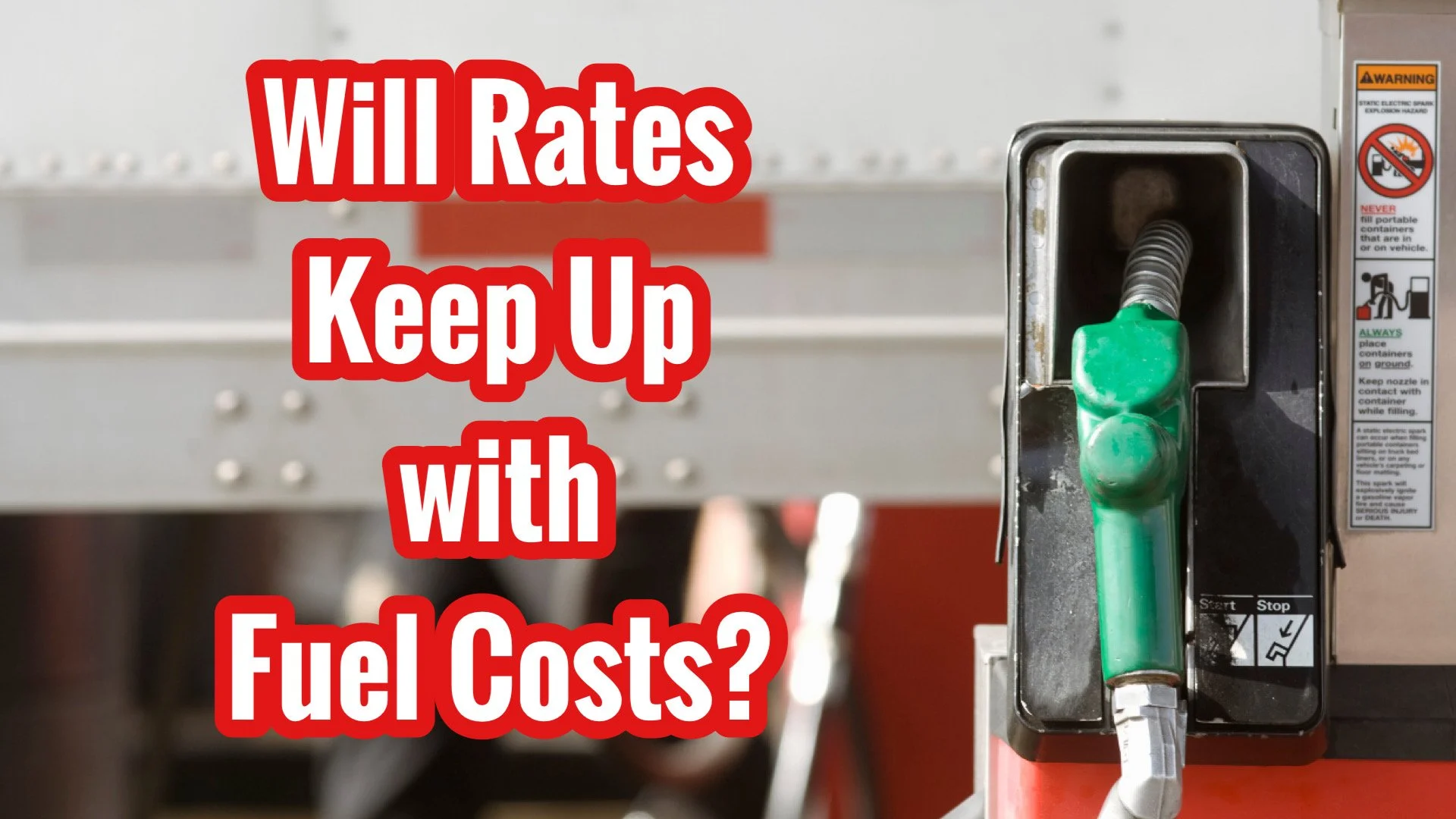 Episode 106: The Fuel Is Too Damn High!