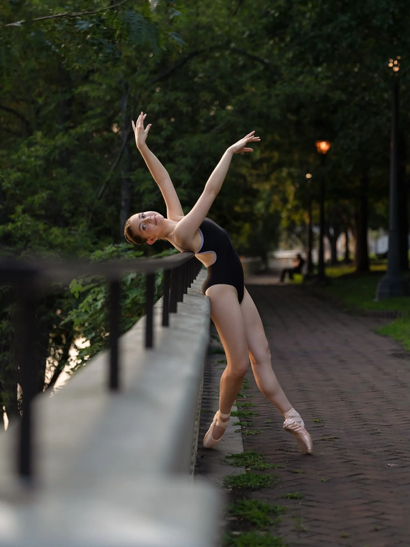 Just love shooting at this location with gorgeous leading lines everywhere to compliment the amazing @petrabella_ballet .