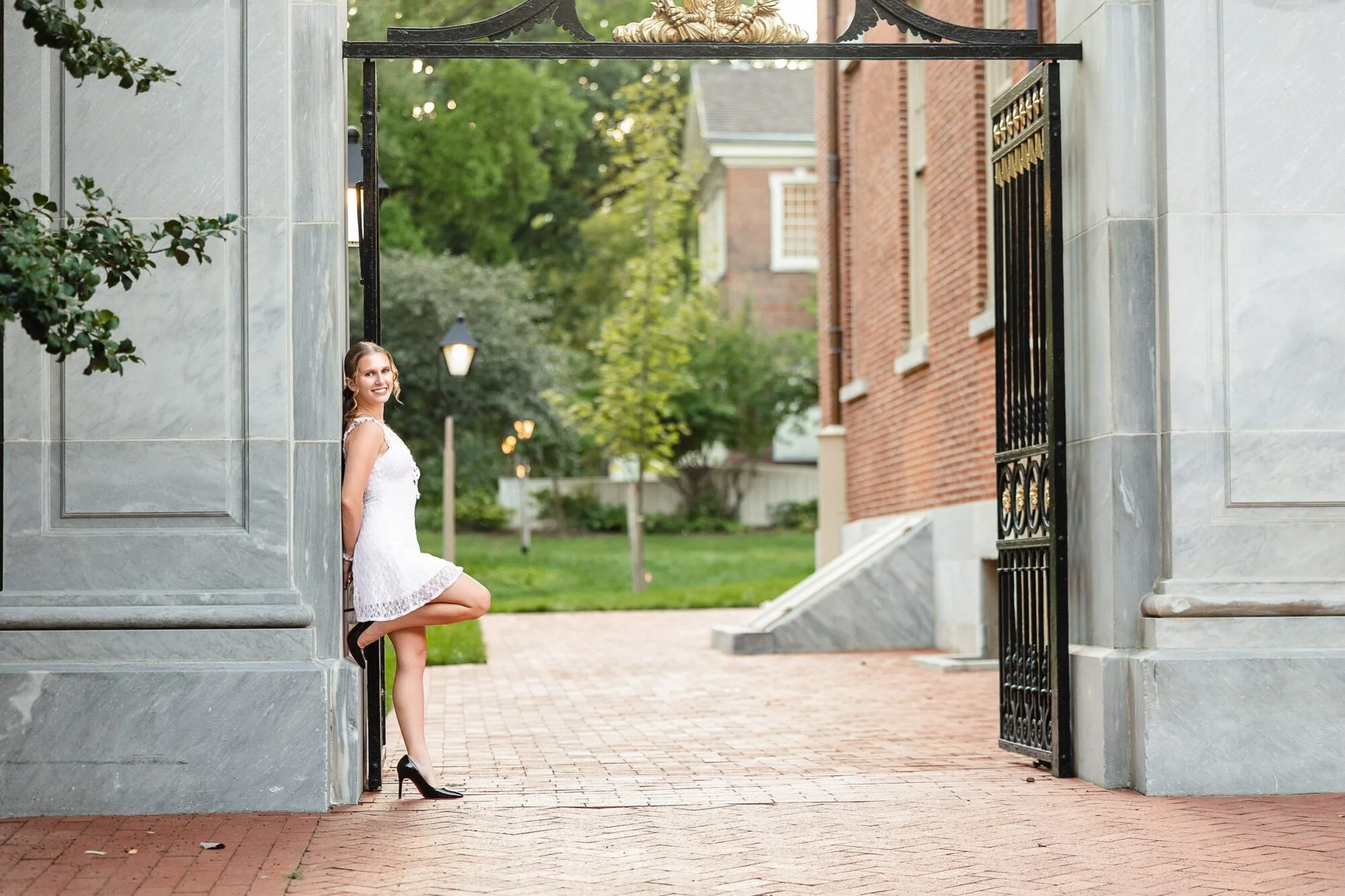 Senior session season is becoming a favorite of mine. Old City is always a classic, iconic choice for a session but I&rsquo;d love to hear any new ideas for these sessions! @mayaeckstein  @trishphila