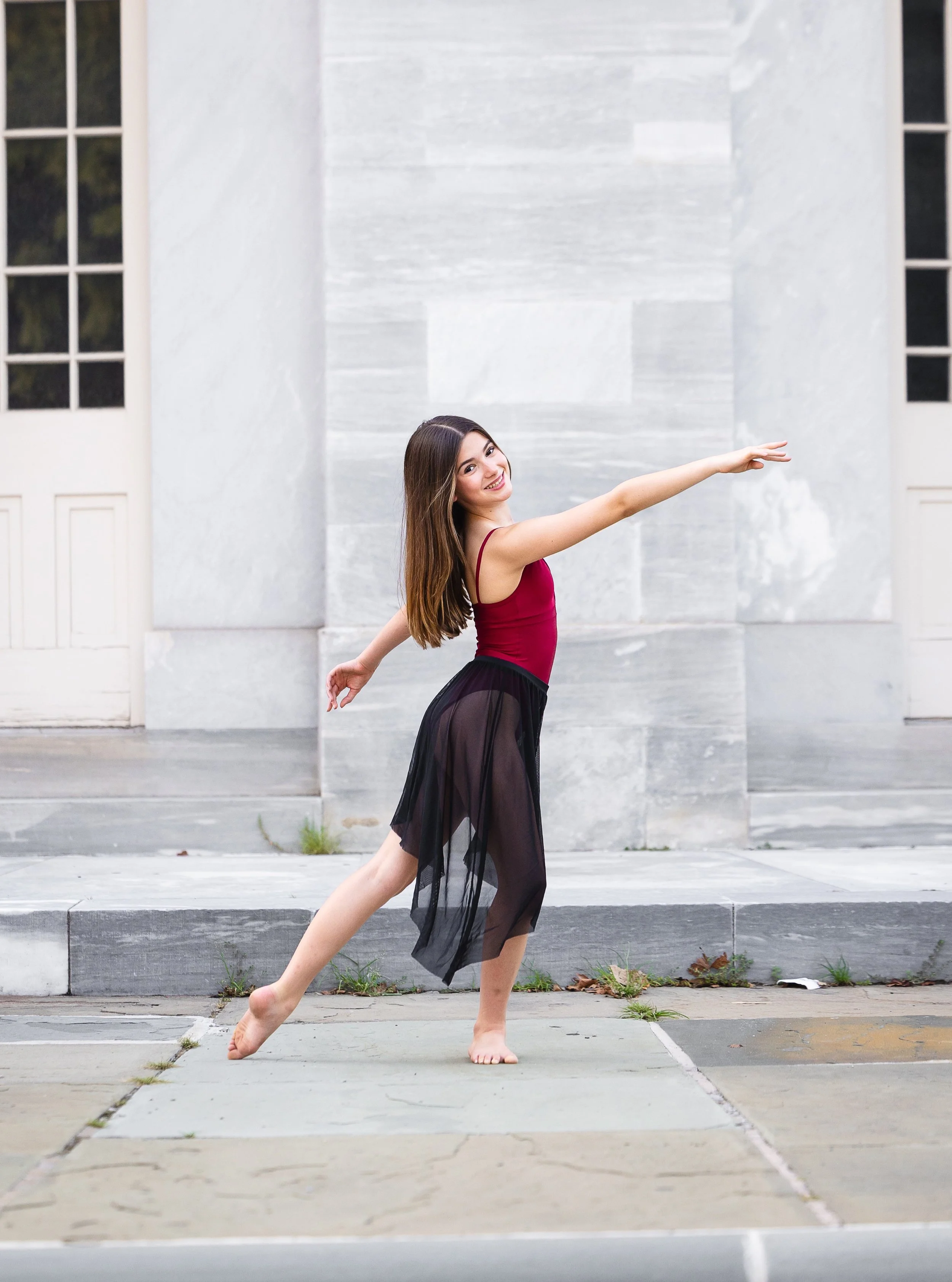 A privilege to be able to capture my own dancer. Poppy's 1st session in Old City. @philadanceacademy