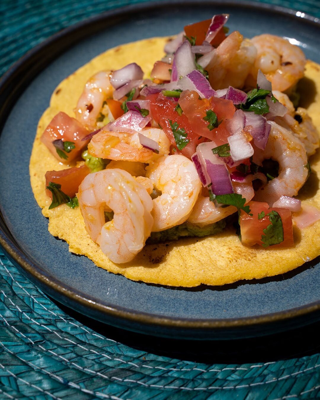 It&rsquo;s heating up ☀️ 🔥 - our spicy shrimp taco. ⁣
⁣
Try it paired with a glass of our new German Riesling, Altes Scholobchen! ⁣
&bull;⁣
&bull;⁣
We&rsquo;re open Wednesdays, come see us tonight!