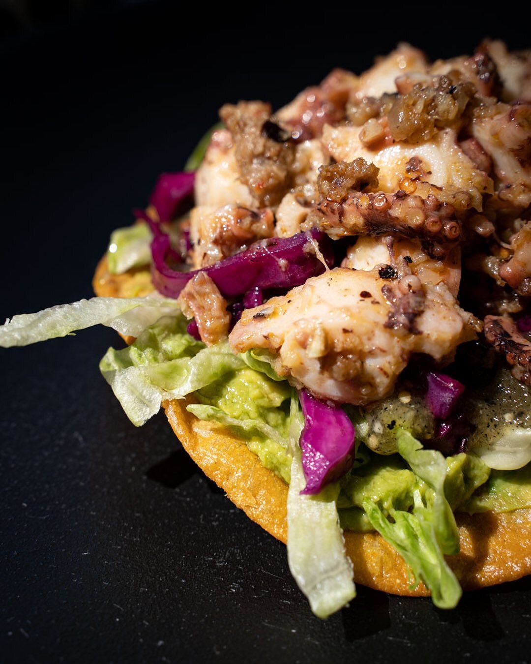 This summer&rsquo;s fan favourite - our Octopus and Chorizo tostada ☀️ ⁣
⁣
Come see us these next few weeks to enjoy our summer menu! ⁣
⁣
𝘖𝘱𝘦𝘯 𝘦𝘷𝘦𝘳𝘺𝘥𝘢𝘺 𝘧𝘳𝘰𝘮 𝟷𝟸-𝟿