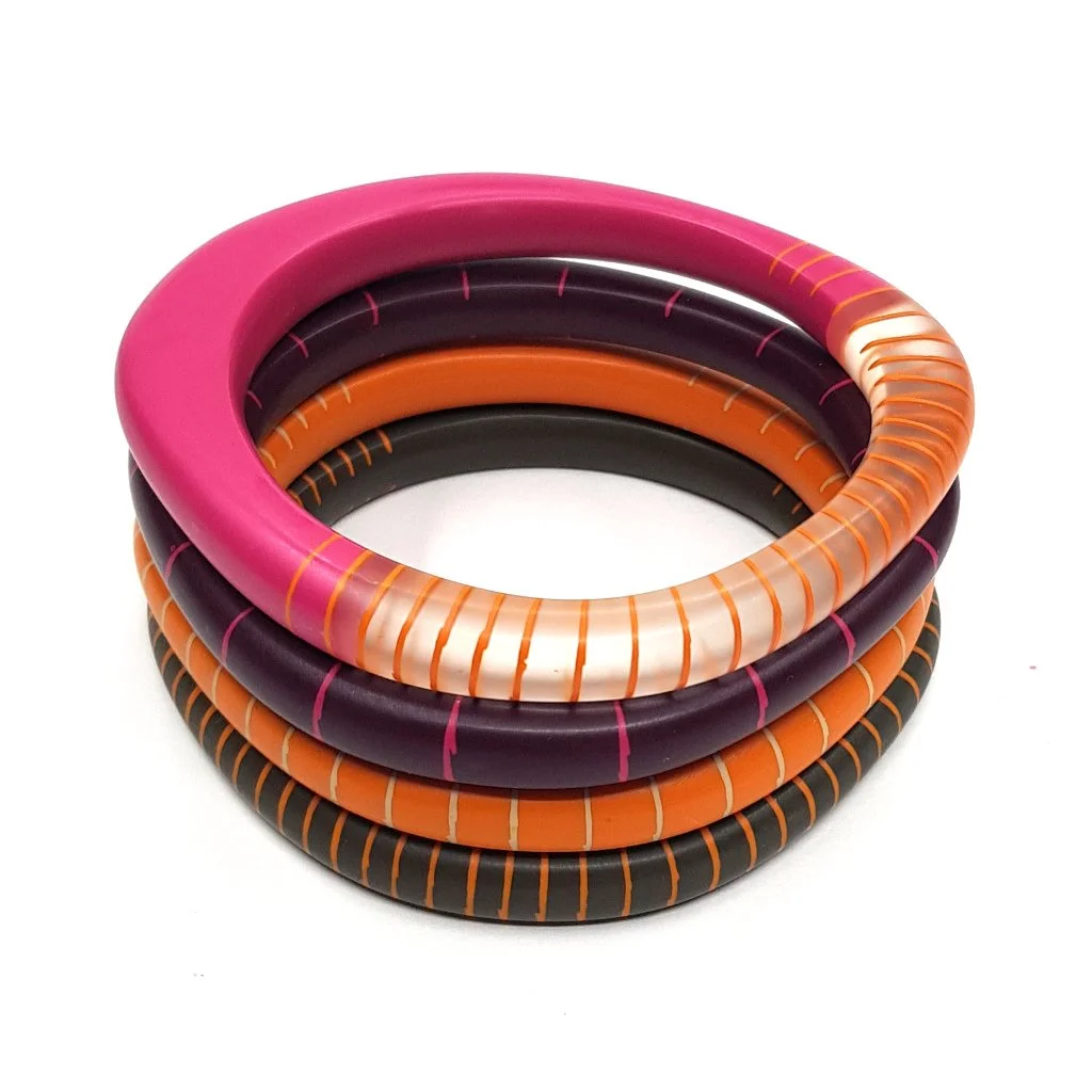 pink-orange-stripy-handmade-resin-bangle-stack.jpg