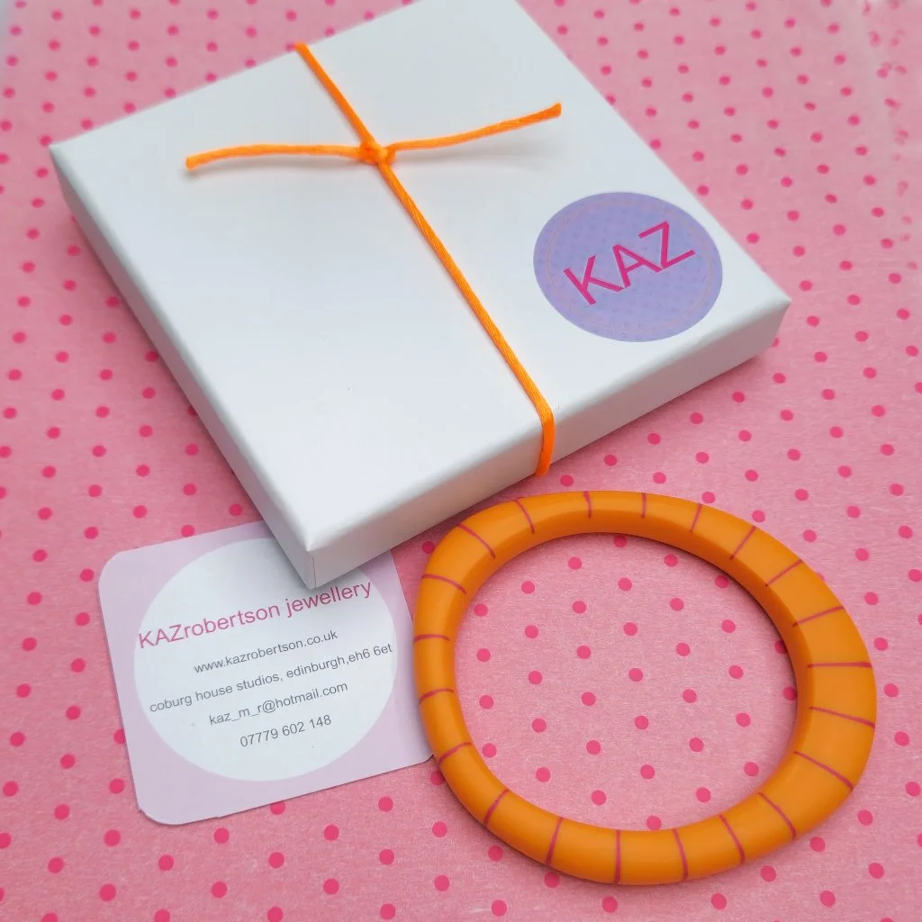 orange-stripe-resin-bangle-gift.jpg