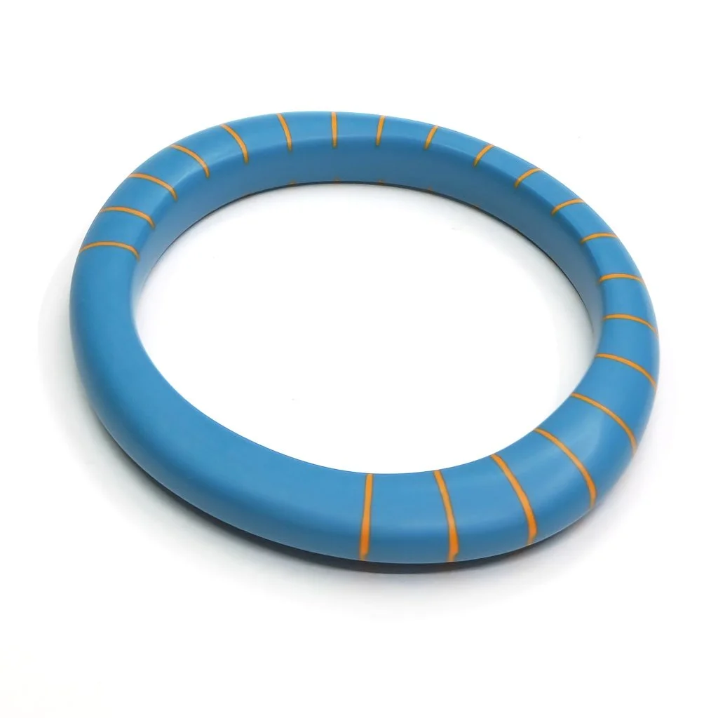Deep-turq-orange-stripes-bangle.jpg