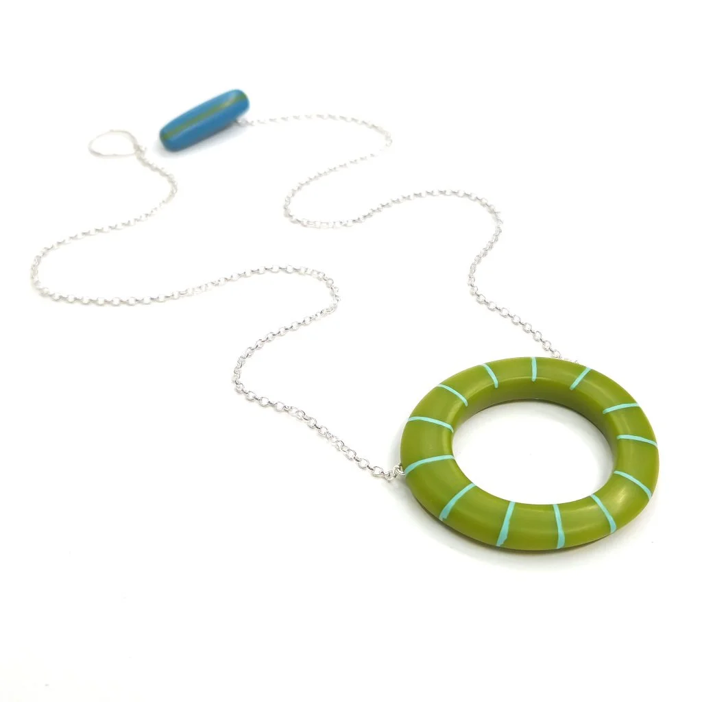 striped-green-resin-hoop-pendant.jpg