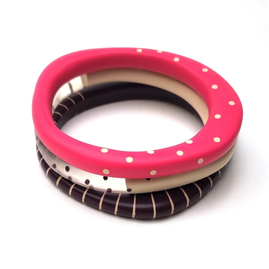 bangle-stack-cerise-spotty-resin-kaz.jpg