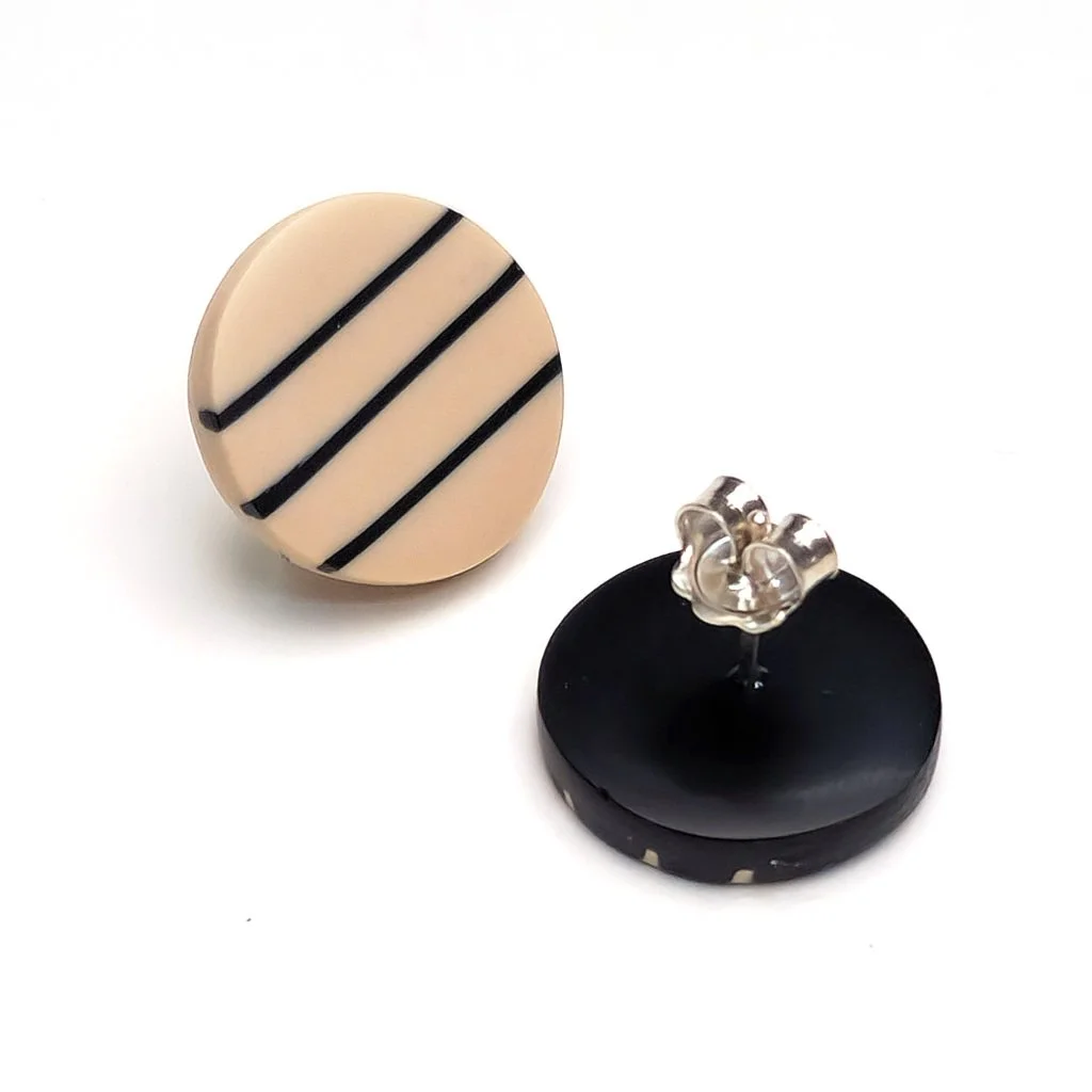 black-nude-stripe-mismatch-resin-studs.jpg