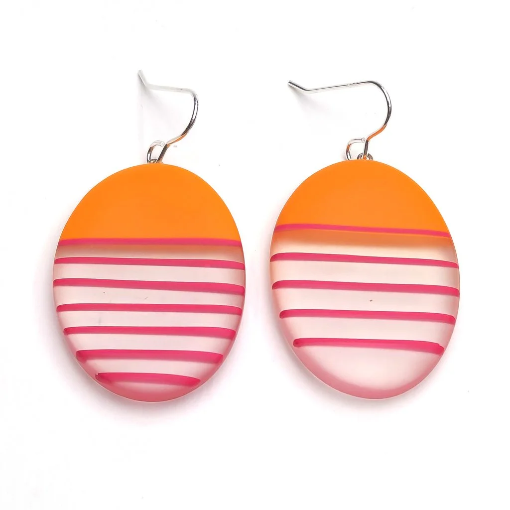 orange-pink-stripes-oval-hook-earrings.jpg