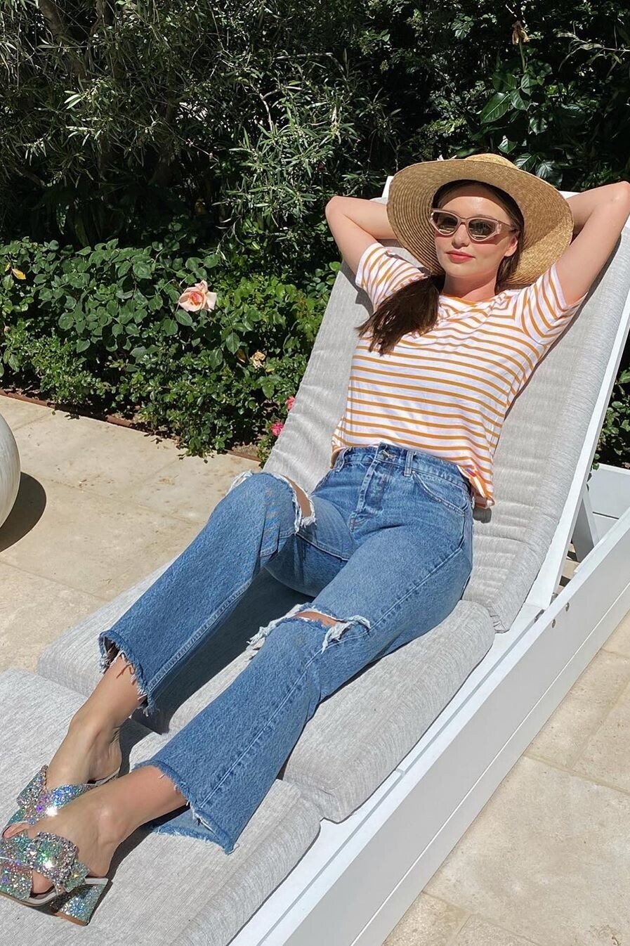 miranda-kerr-striped-orange-t-shirt.jpg