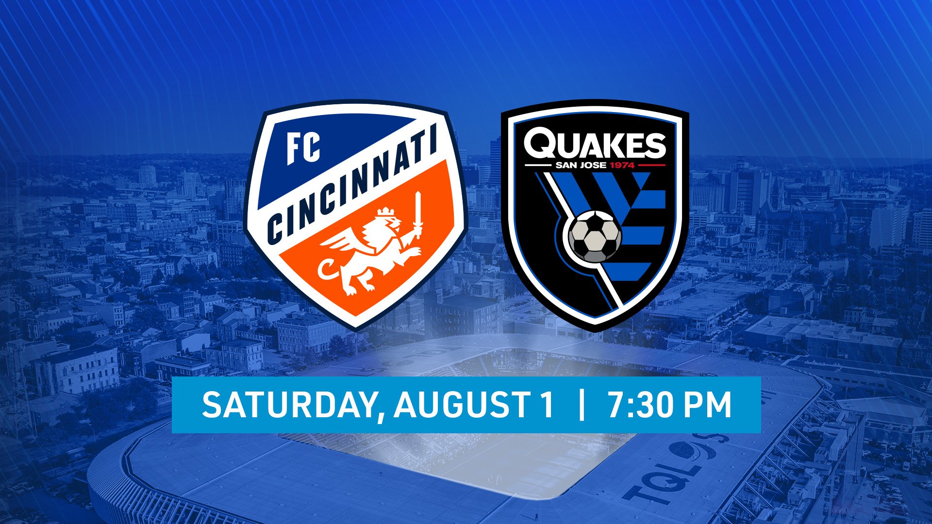 FC Cincinnati vs. San Jose Earthquakes