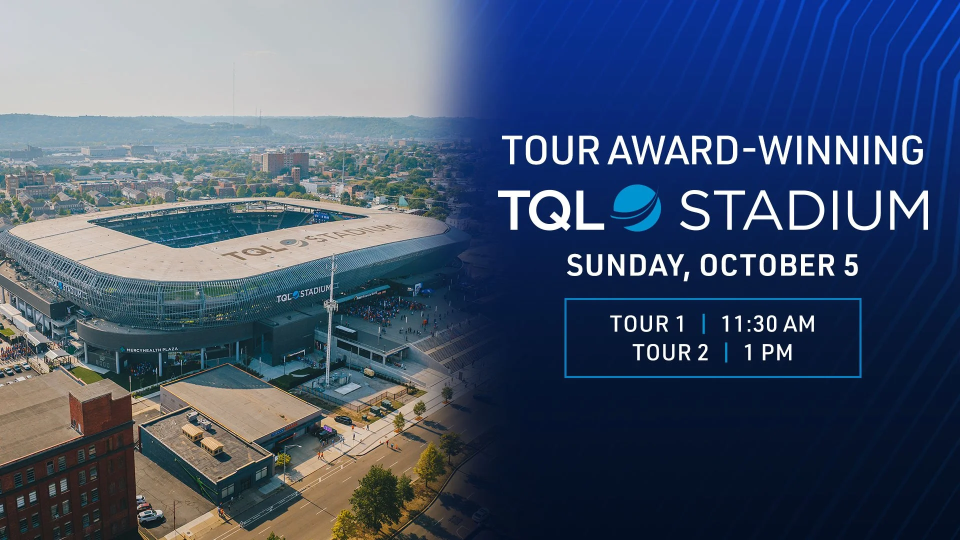 October 5 TQL Stadium Tour Session 1
