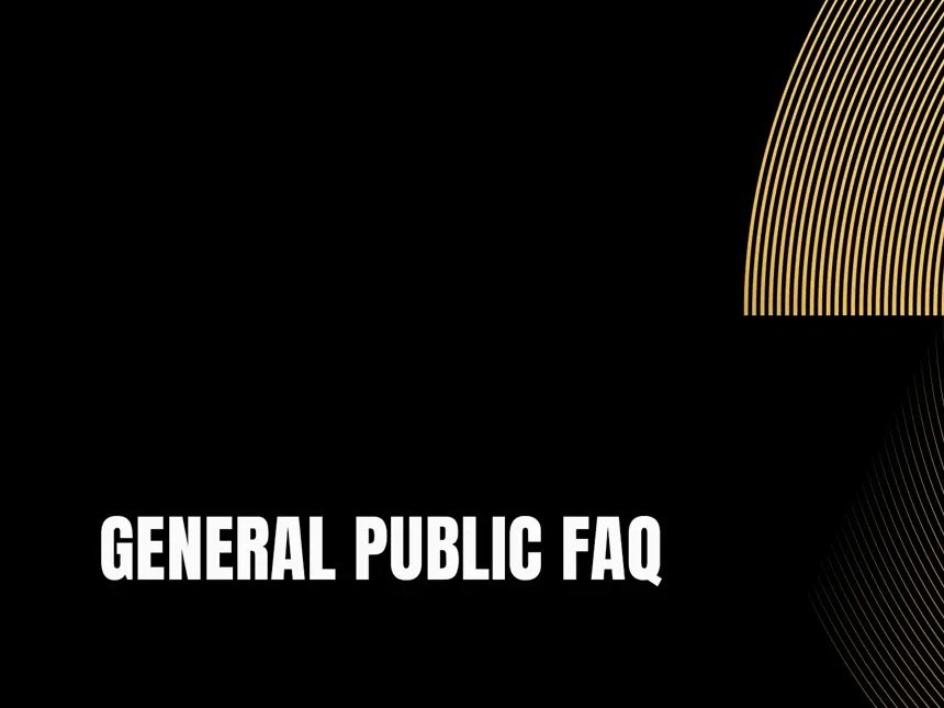 General public FAQ (Copy)