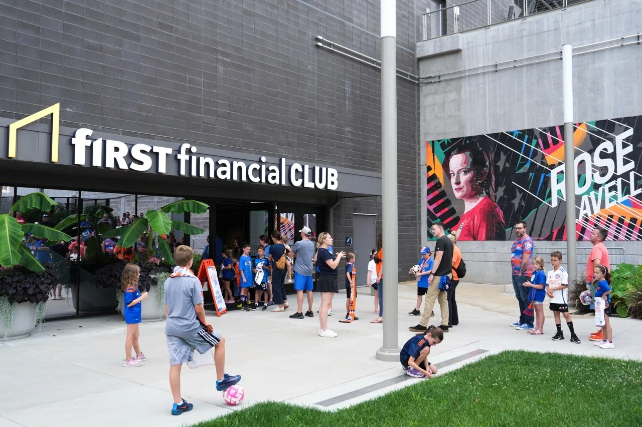 First Financial Club Entrance — TQL Stadium