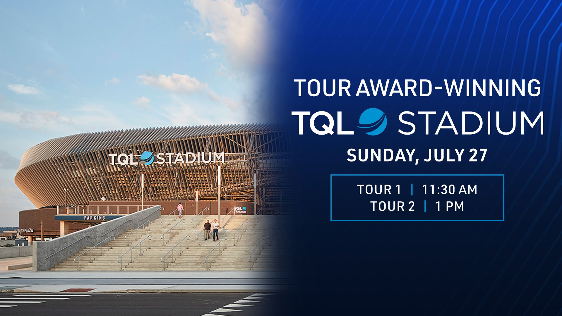 July 27 TQL Stadium Tour Session 1