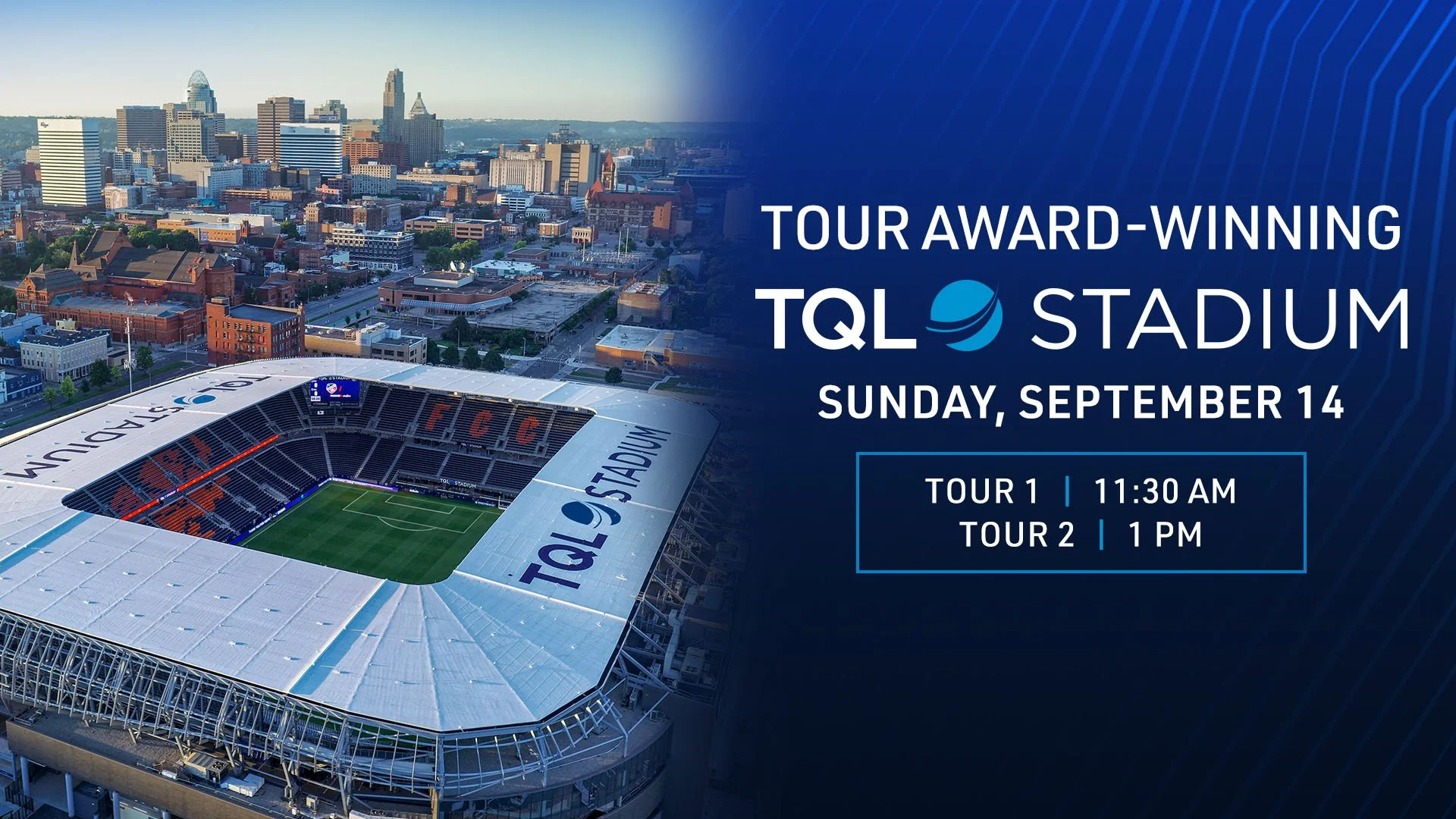 September 14 TQL Stadium Tour Session 1