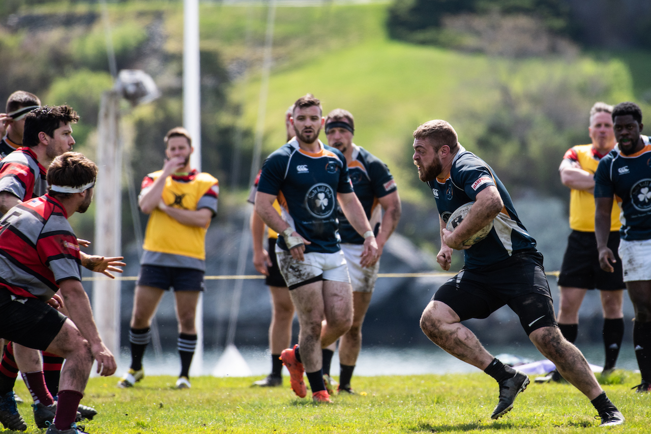 Ready for a maul Upper Valley Rugby Mountain Men