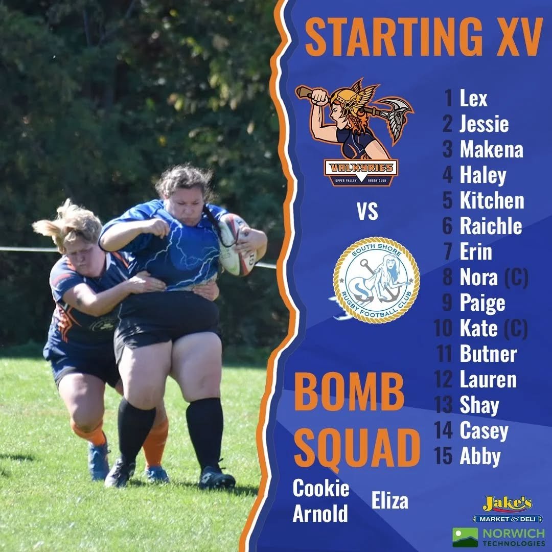 Saturday's a Valley Day! Let's cheer on the Valkyries and Mountain Wolves as they play their last matches of the regular season.