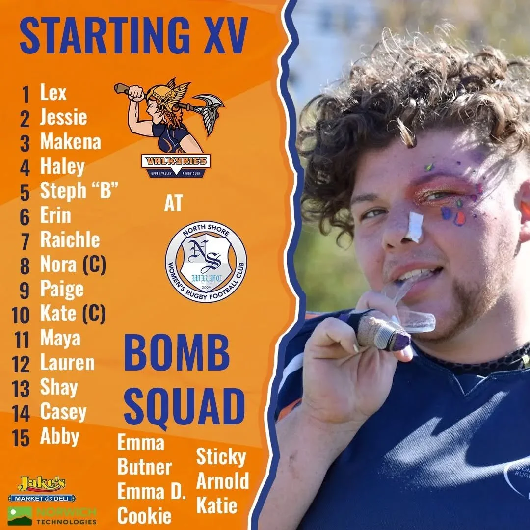 Let's cheer on the Valkyries as they hit the road and face off against North Shore this Saturday!