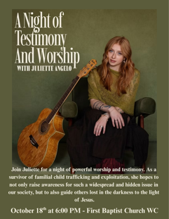 Worship with Juliette Angelo