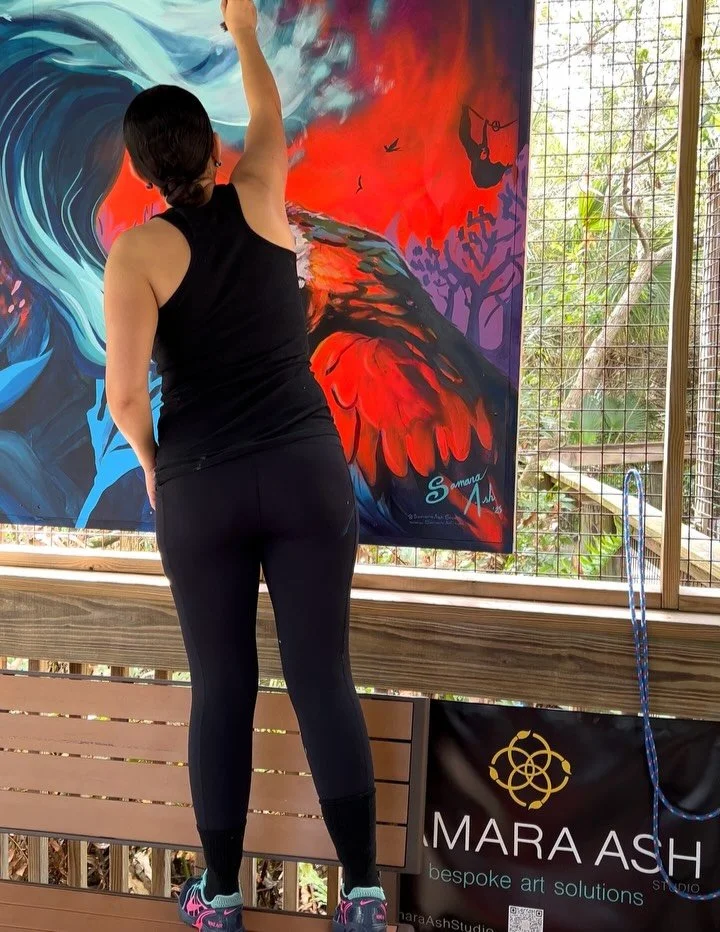 2025 RECAP PART 1&hellip; a year filled with blessings! #art
@brevardzoo 
@floridawildlifecorridor 
@professorx305 
@marcosconde__ @kole.trent @johnstevemusic @lkldced @lakelandgov @fortmyersmuralsociety @pedalearte.20 @jessetravisart @rpfundingcente