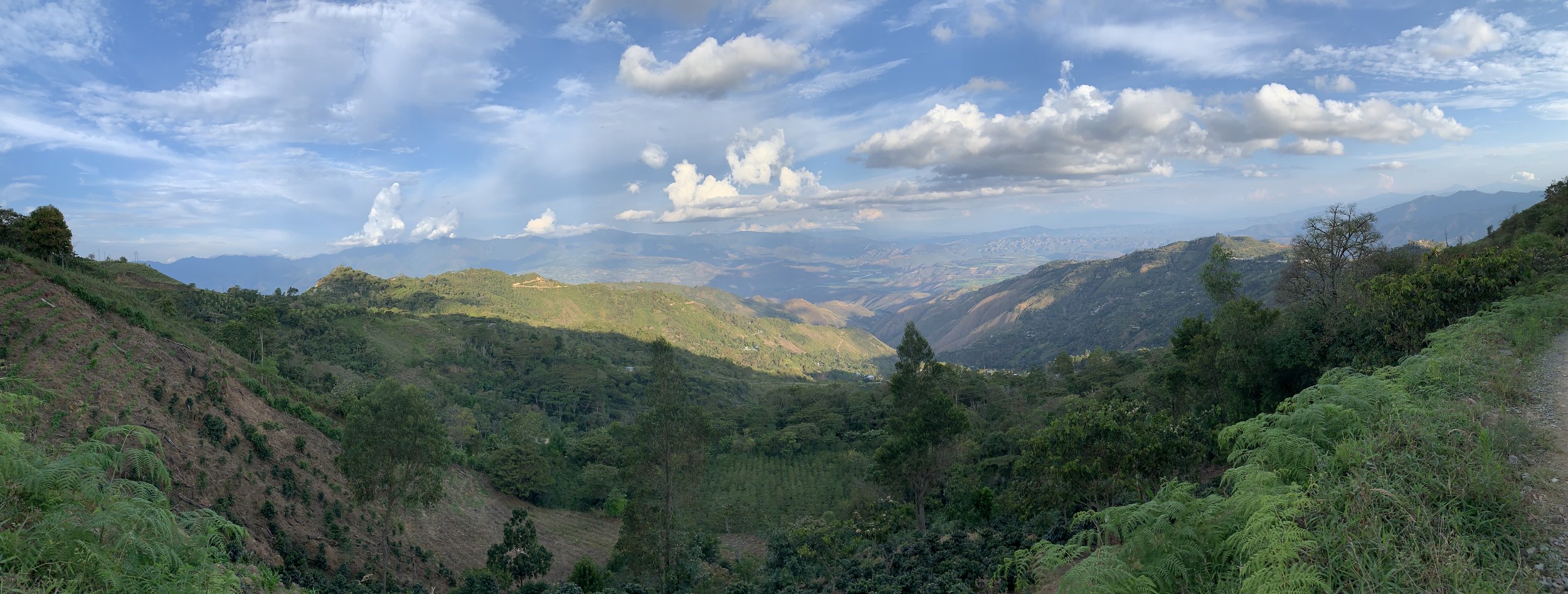  The view towards Rio Chinchipe in Cajamarca 
