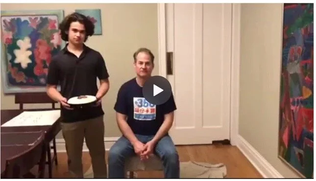  To see the full Pie in the Face video, click on the link below. This video was scripted and created to fulfill the #GivingTuesday pledge to take a pie in the face following 350 Chicago raising $2000 in one day. We achieved it prior to the end of the