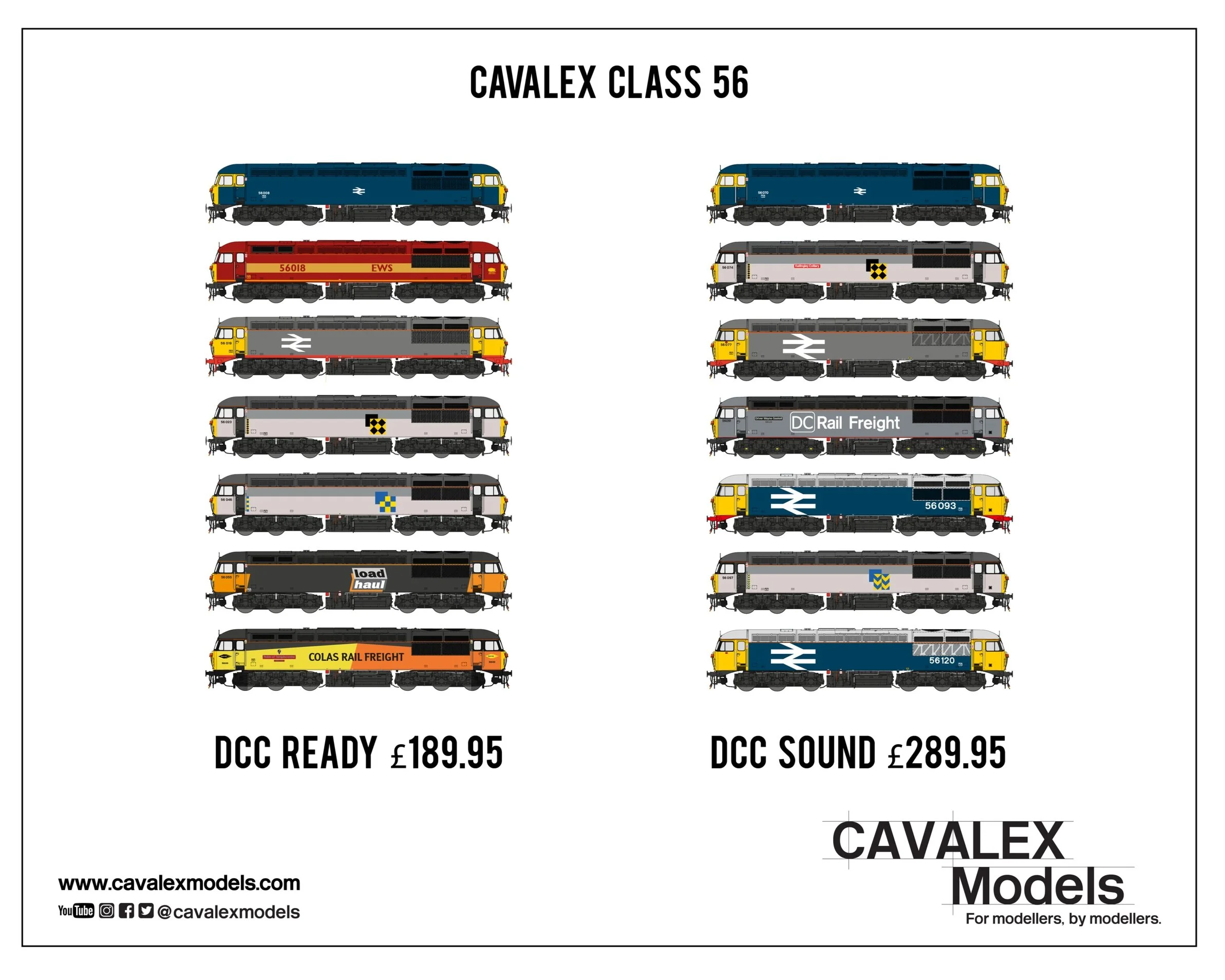 CLASS 56 PROJECT UPDATE - DCC SOUND PRICE — Cavalex Models