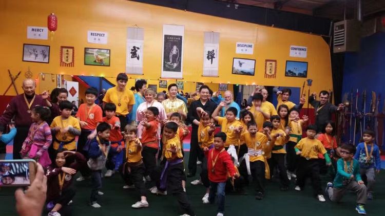 2015/12/20西雅图少林功夫学院年度总结表演Seattle Shaolin Kungfu Academy Annual Potluck and Summary Performances