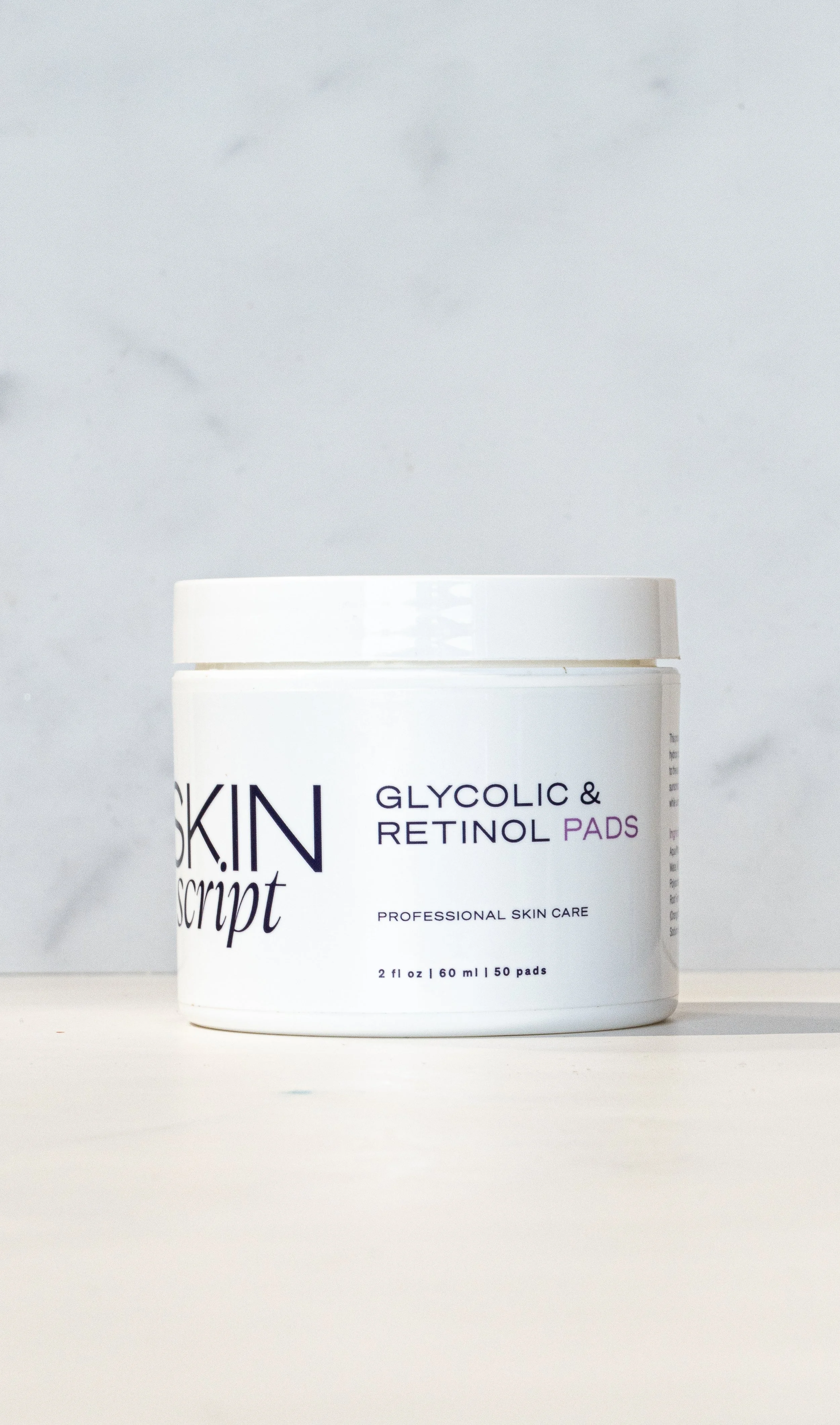 Skin Script Glycolic and Retinol Pads