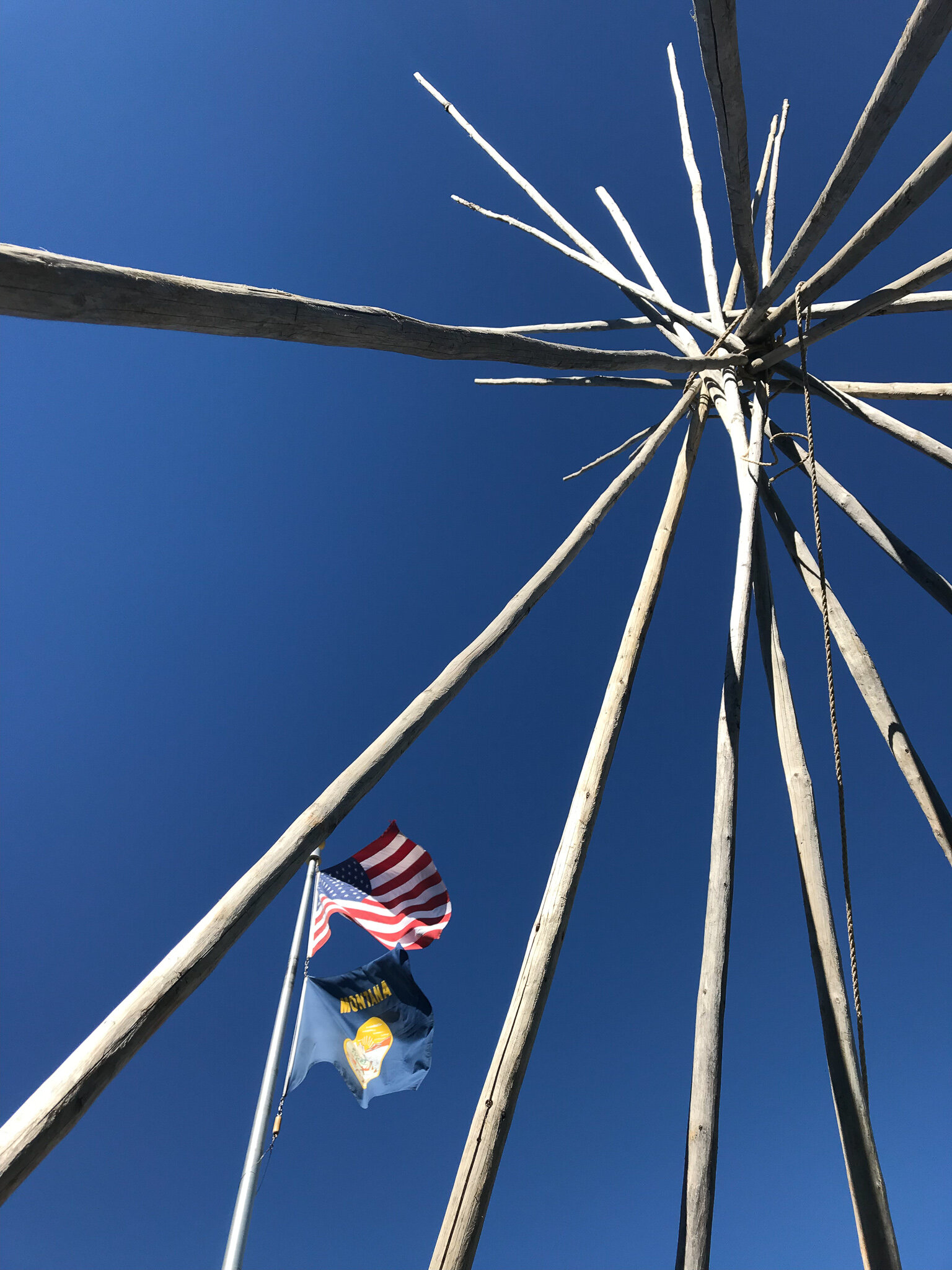 Tipi Poles and Flag.jpg