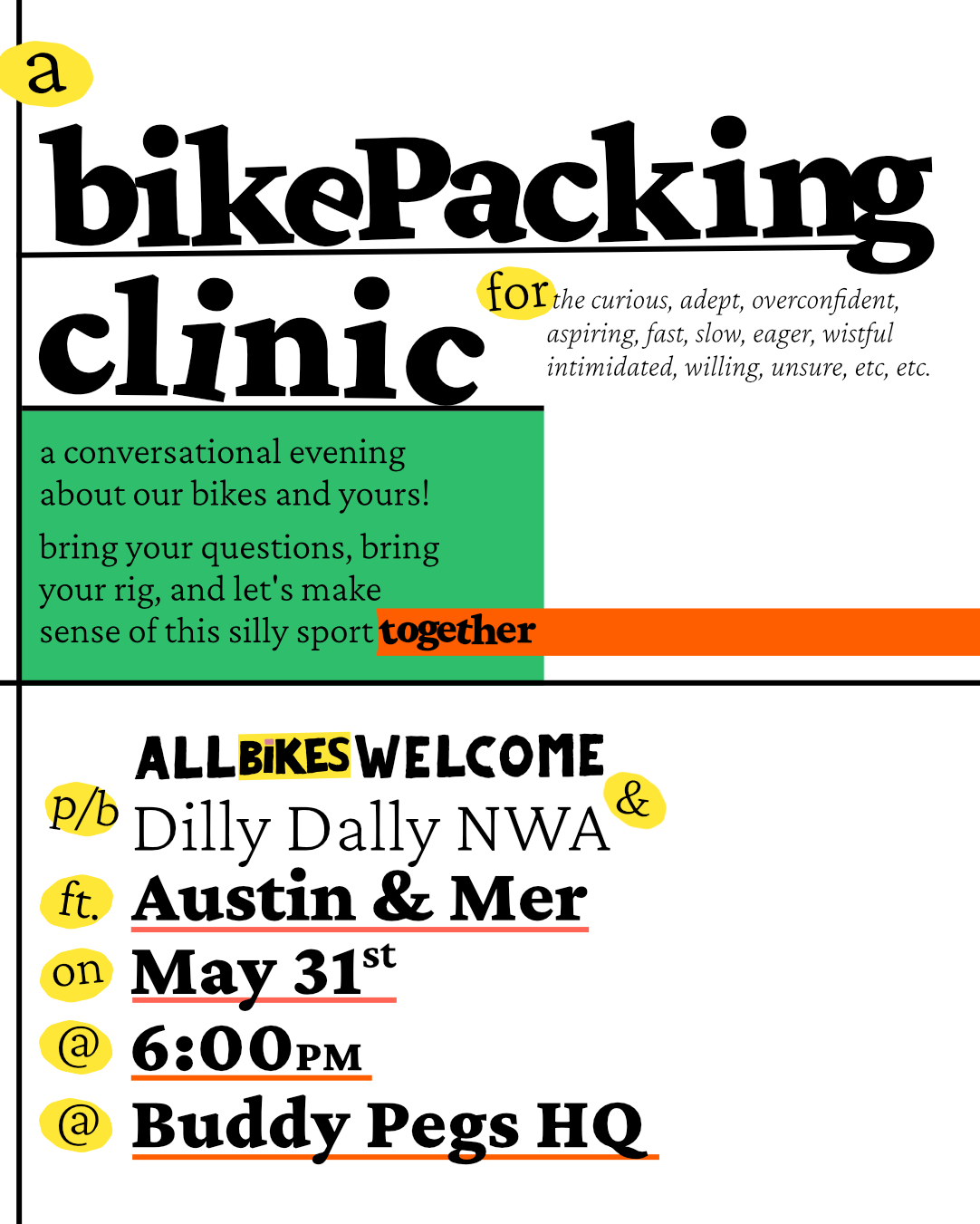 Bikepacking Clinic
