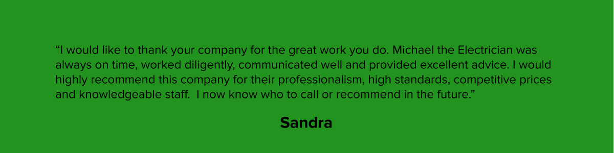 Sandra - Electrician Testimonial.png