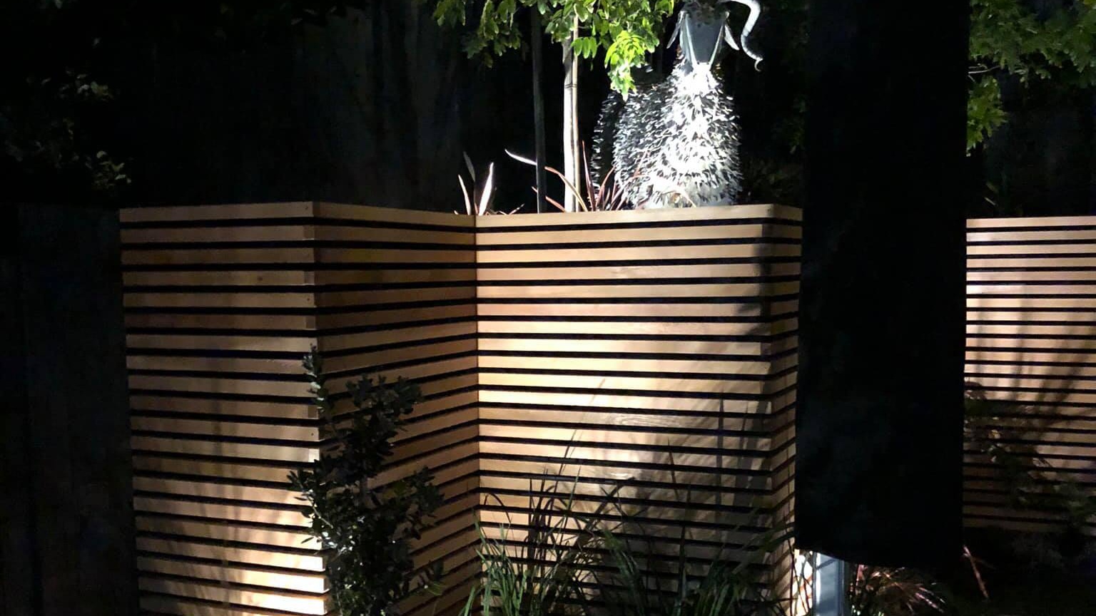 Garden Lighting Signage Lights Feature