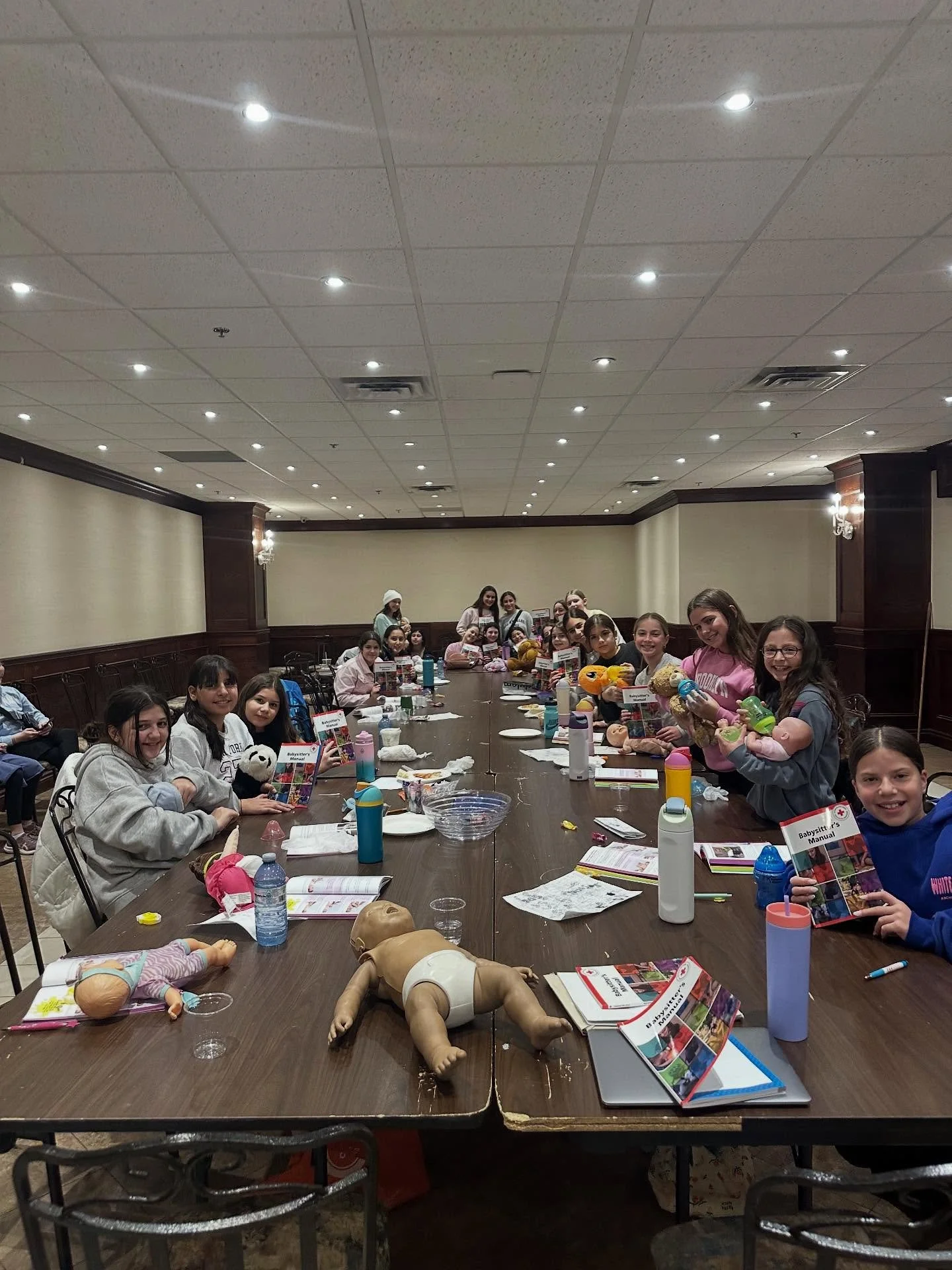Today&rsquo;s babysitters course hosted at the @bayt.official @baytyouth