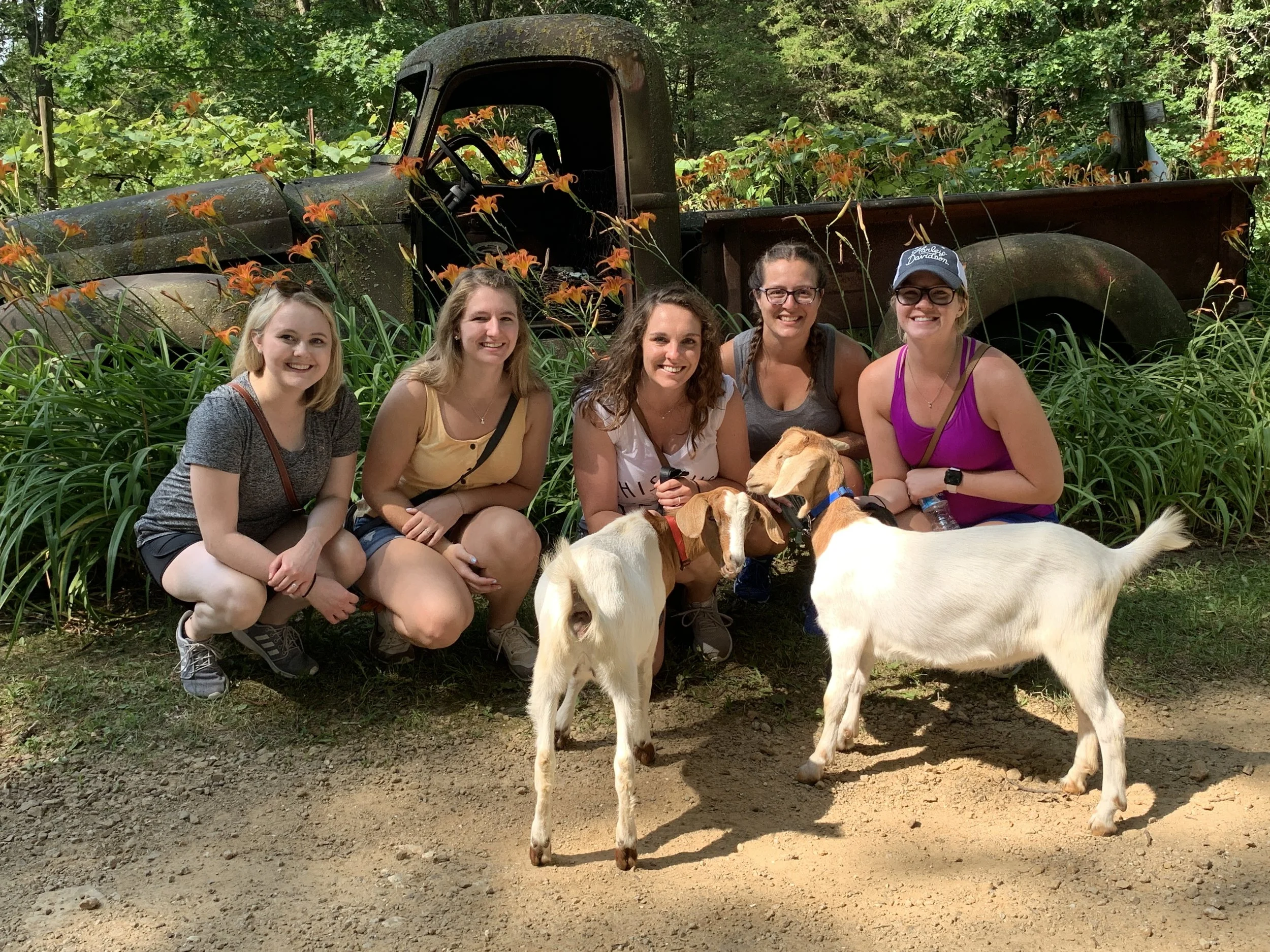 Groups — HOOF IT GOAT TREKS Hike with goats in Galena, IL
