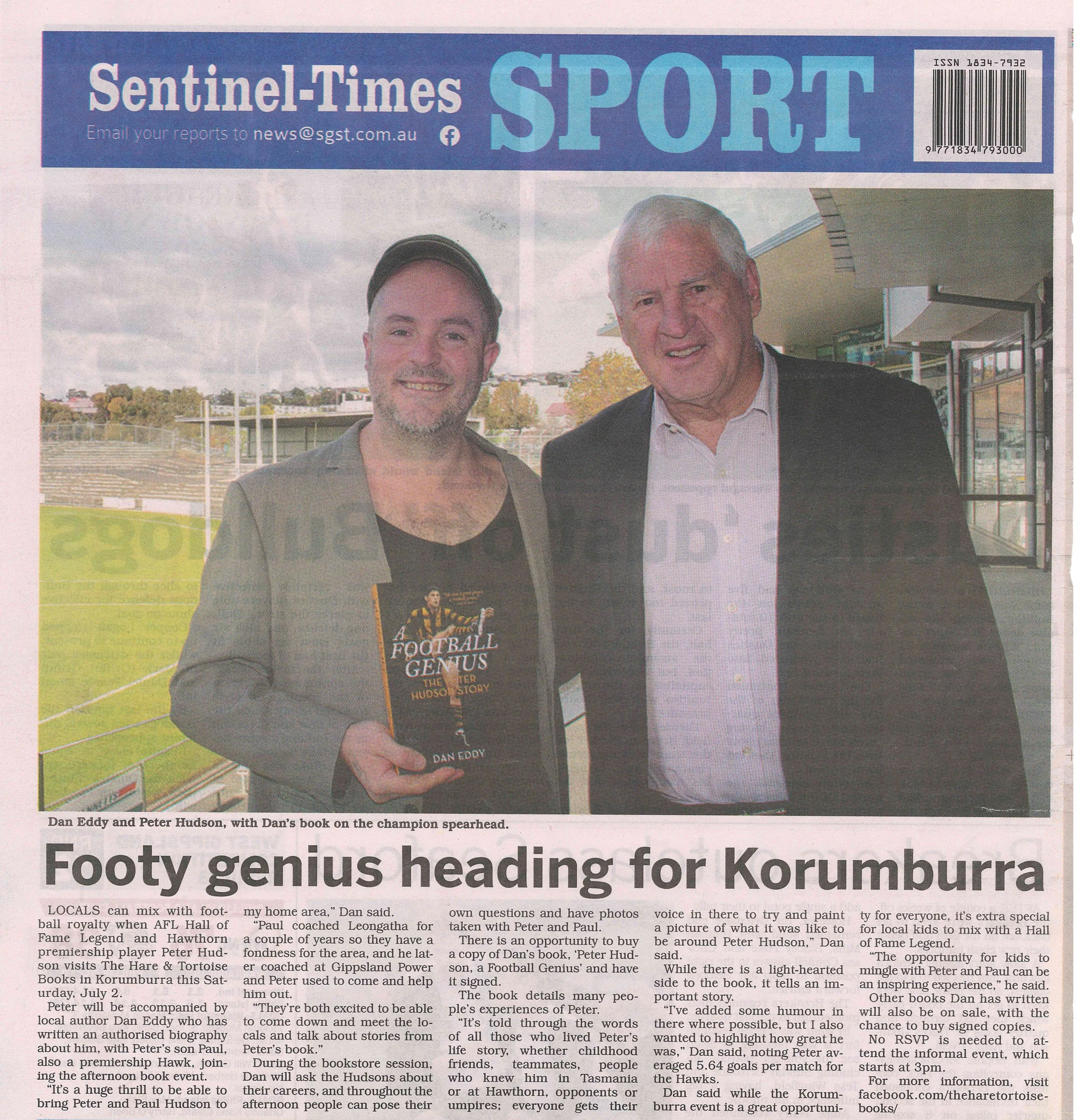 A Football Genius piece in The Sentinel-Times a.jpg