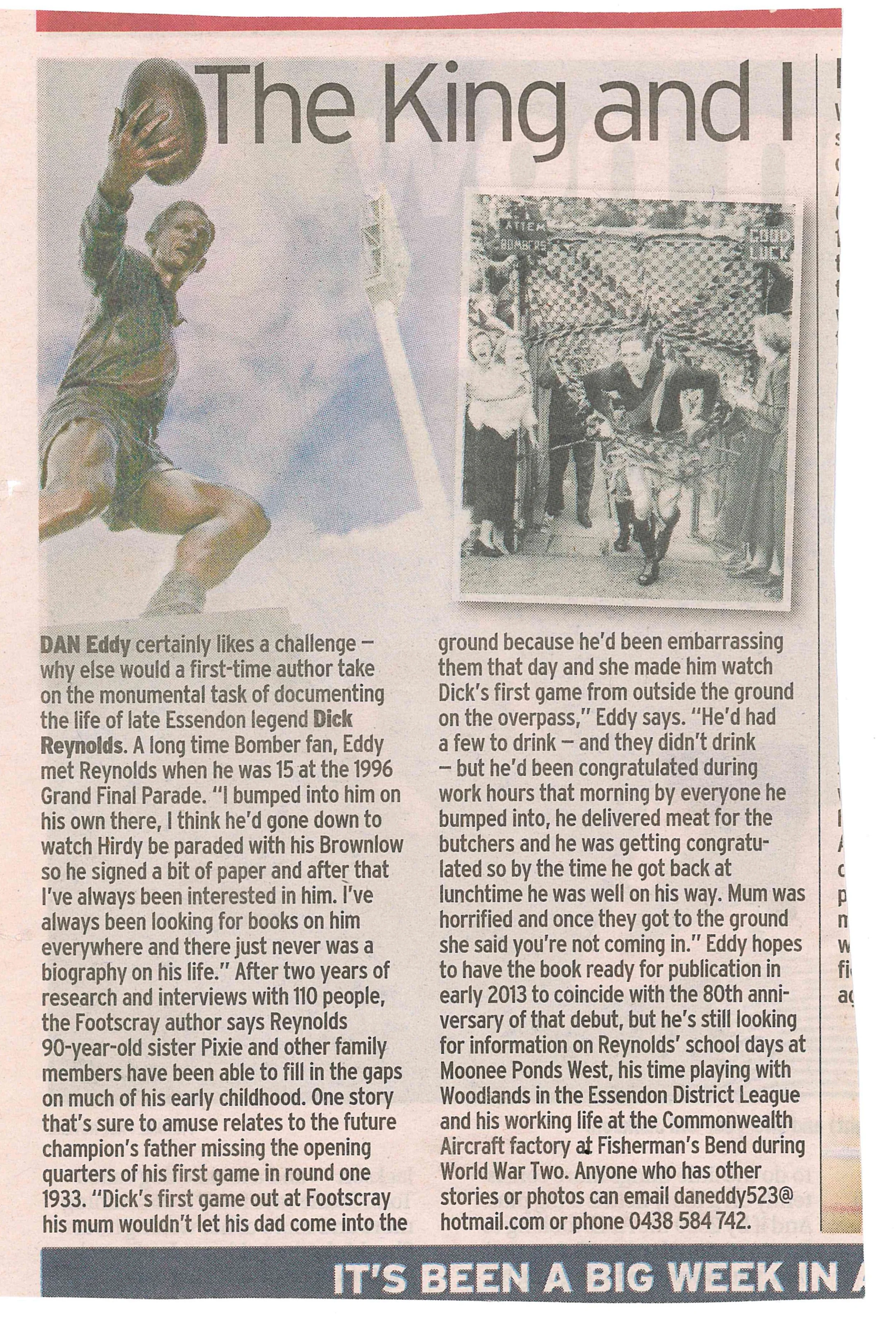 King Richard piece in The Age.jpg