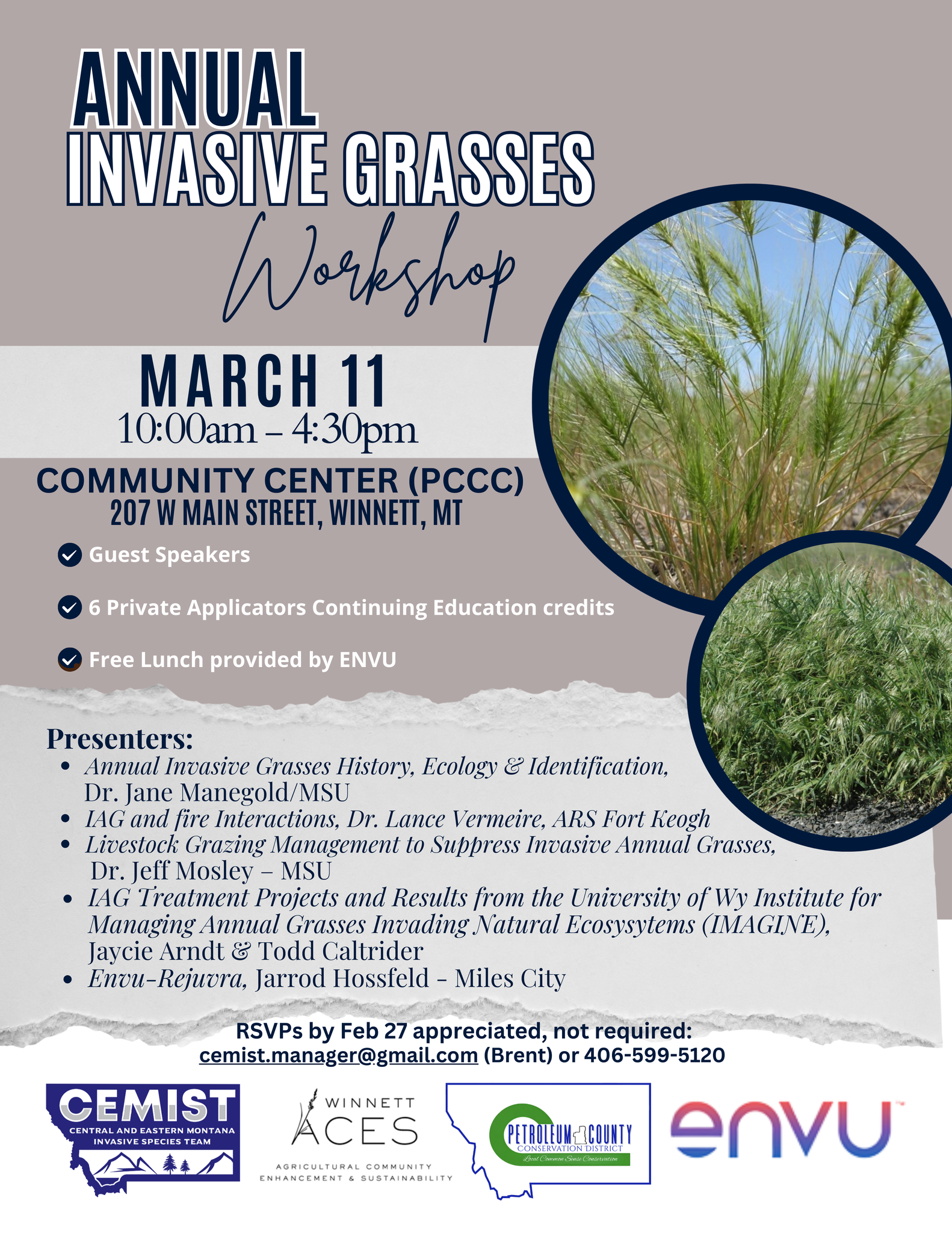 Invasive Grasses Workshop
