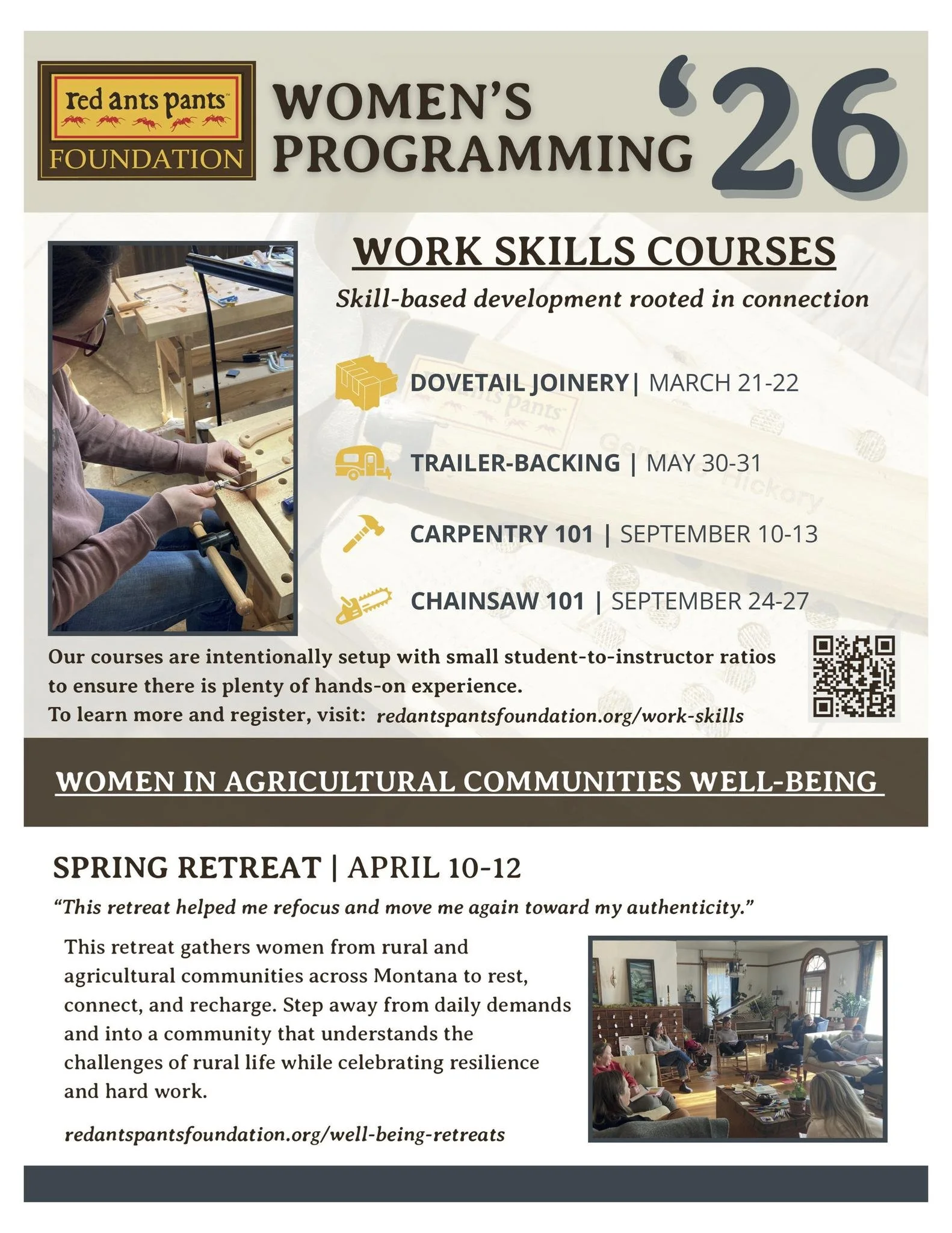 Dovetail Joinery - RAP Women's  Skills Courses