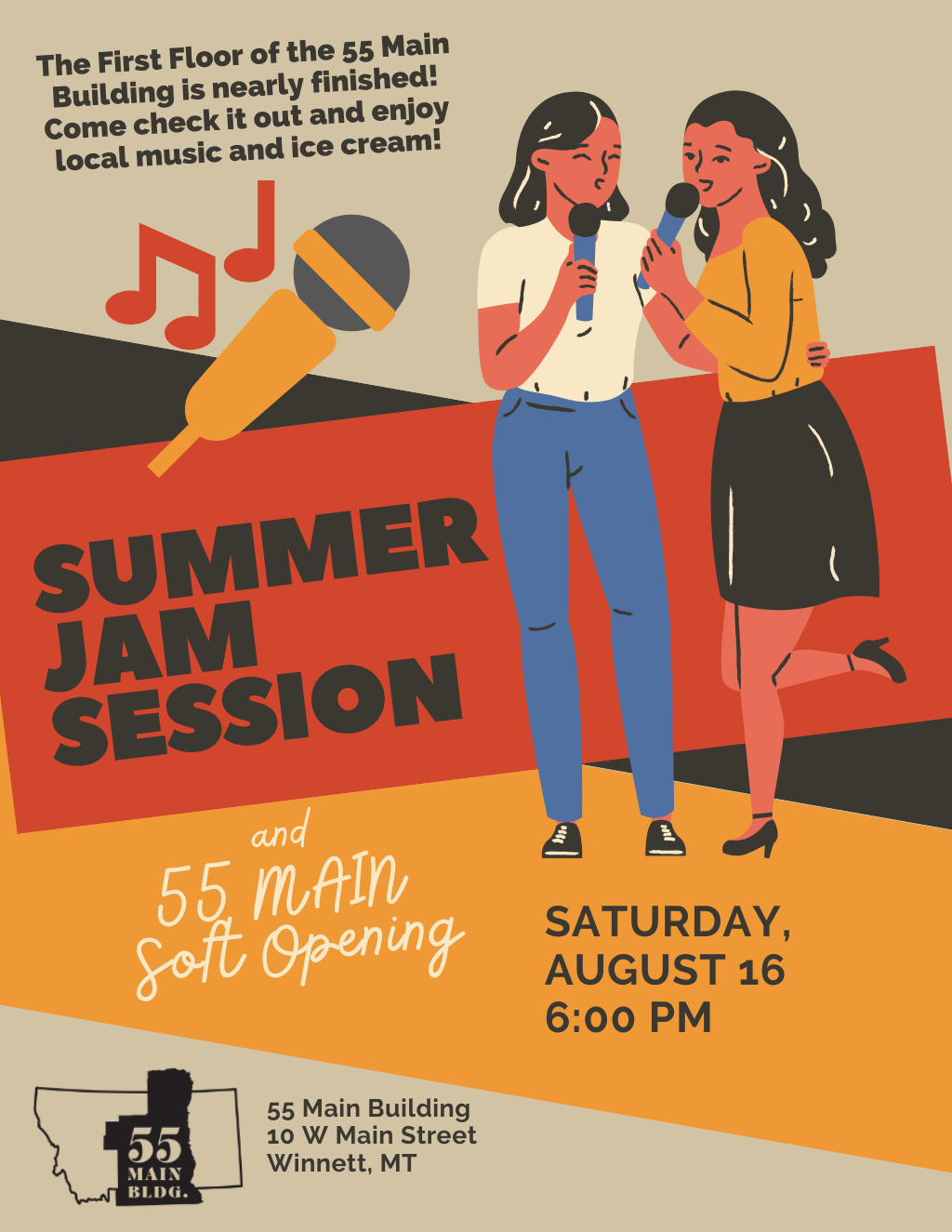 55 Main Jam Session & Soft Opening