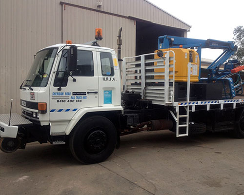 4RAILS - Hirail Cherry Picker w/ Large Tray