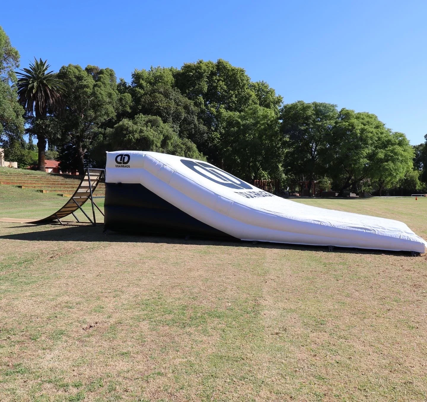 MTB Inflatable AirBag Landings — DD AirBags AirBags for All Action Sports