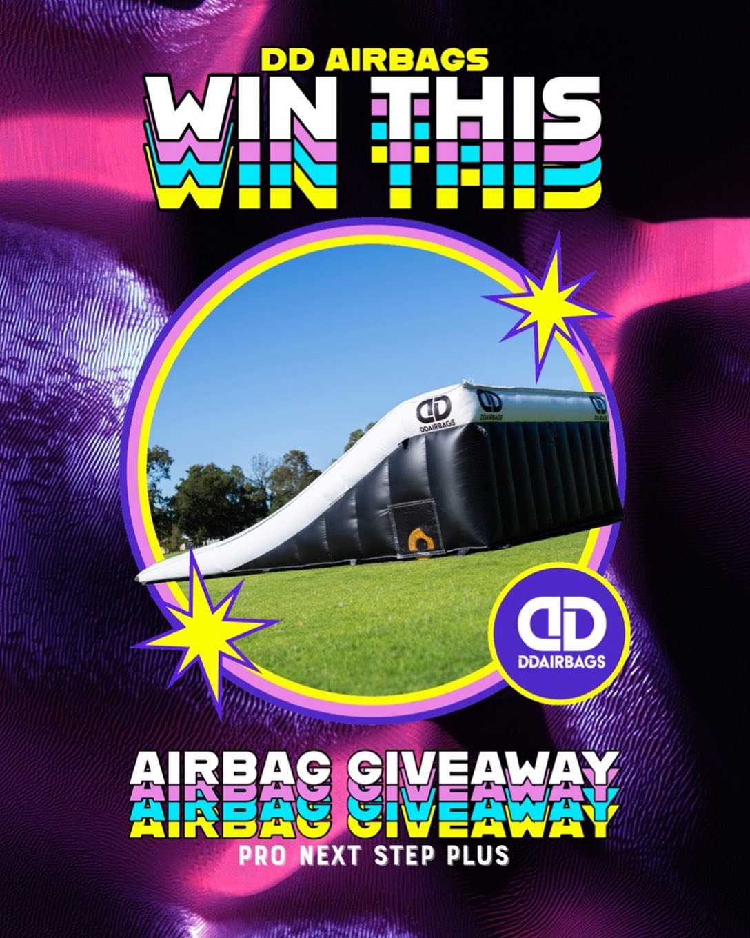 🚨🚨AIRBAG GIVEAWAY🚨🚨

We are giving away a Pro Next Step Plus Airbag Landing‼️‼️

1: Share this post and tag @ddairbags

2: Tag 4 friends in the comments

3: Follow @ddairbags

Winner will be announced 9th of June via Instagram and Facebook.

Plea
