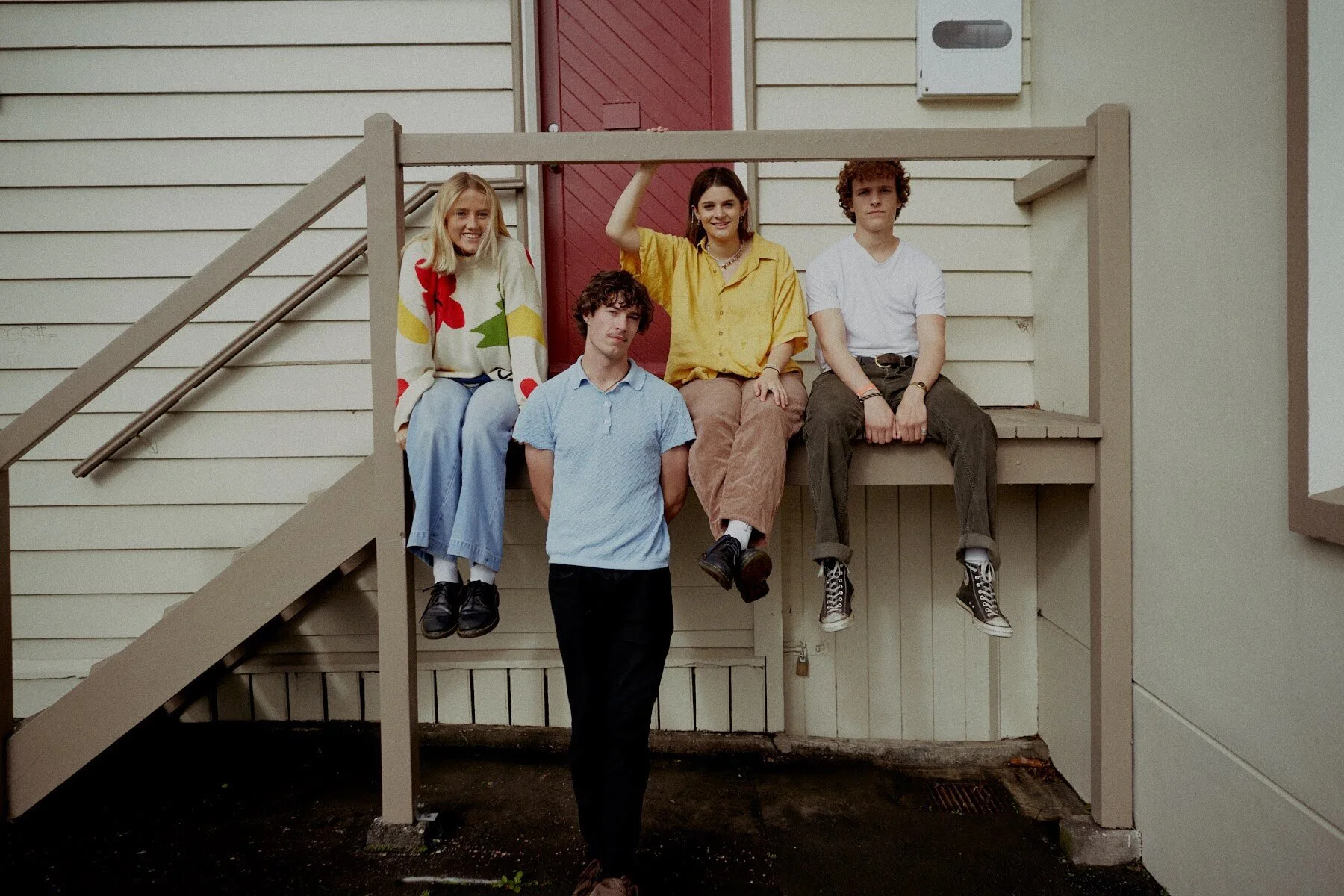 On stage with There's a Tuesday