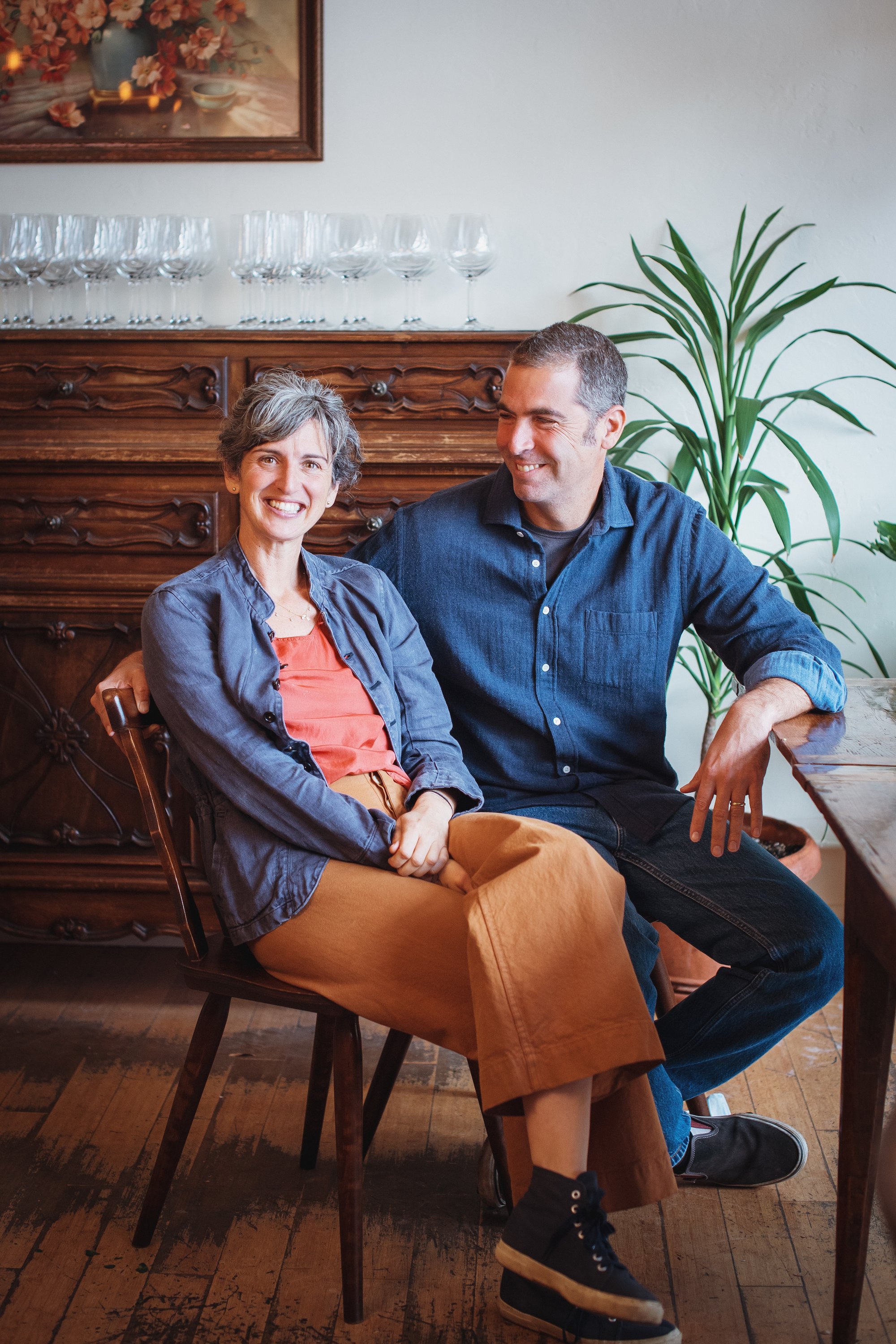 Rustic Canyon Family Co-Owners Zoe Nathan and Josh Loeb