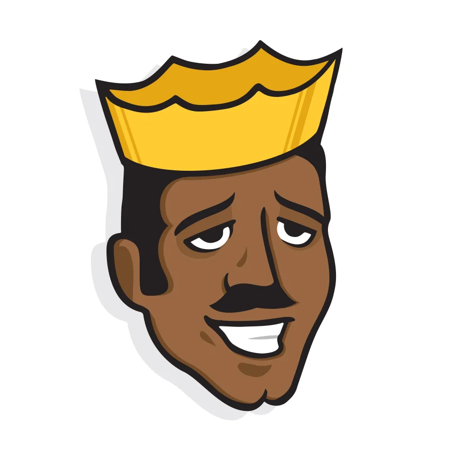 Prince’s head updated and refined.